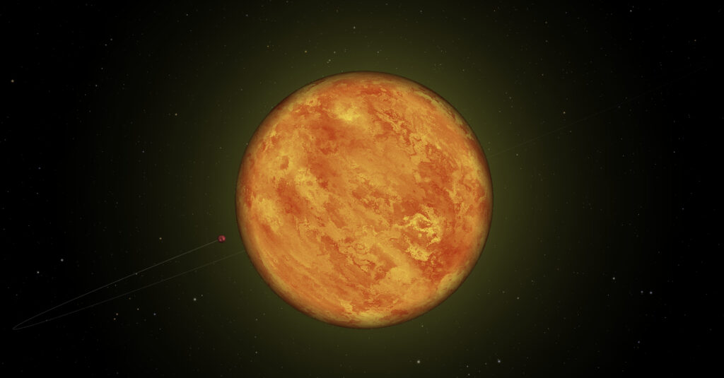 TOI-1807B orbita