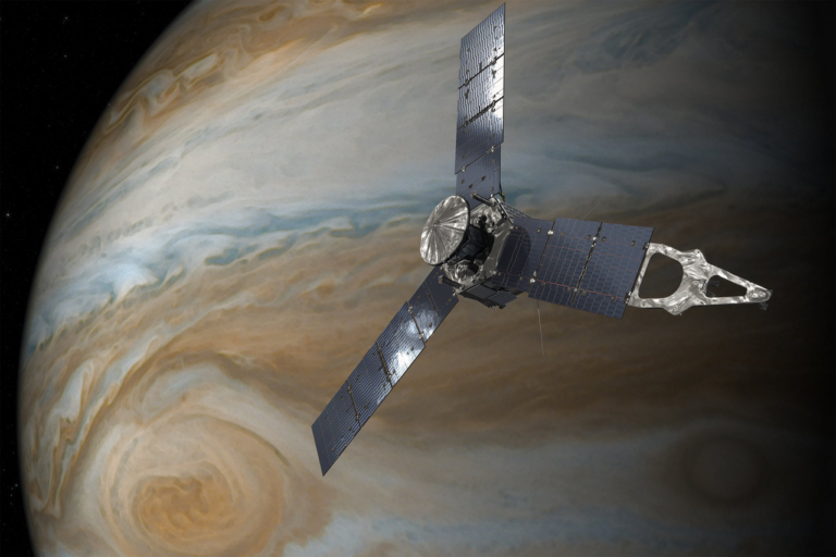 Giove pianeta in costante movimento