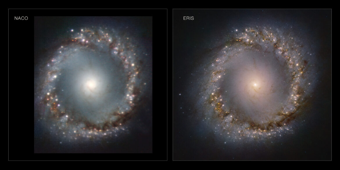 Cile: prima luce per le ottiche adattive dello spettrografo ERIS