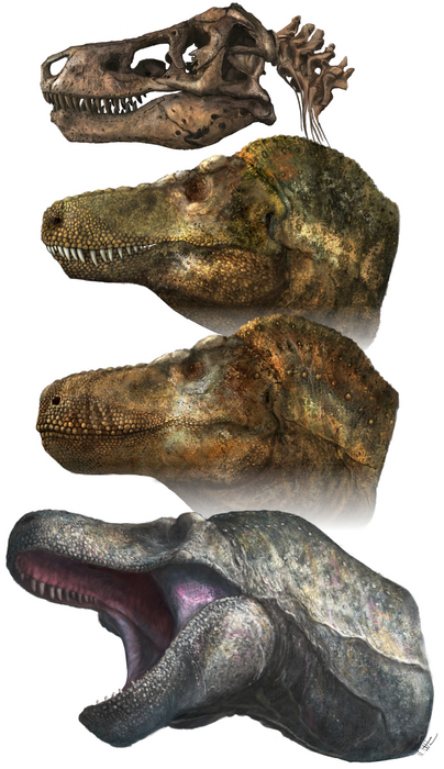 dinosaurs lips T. rex