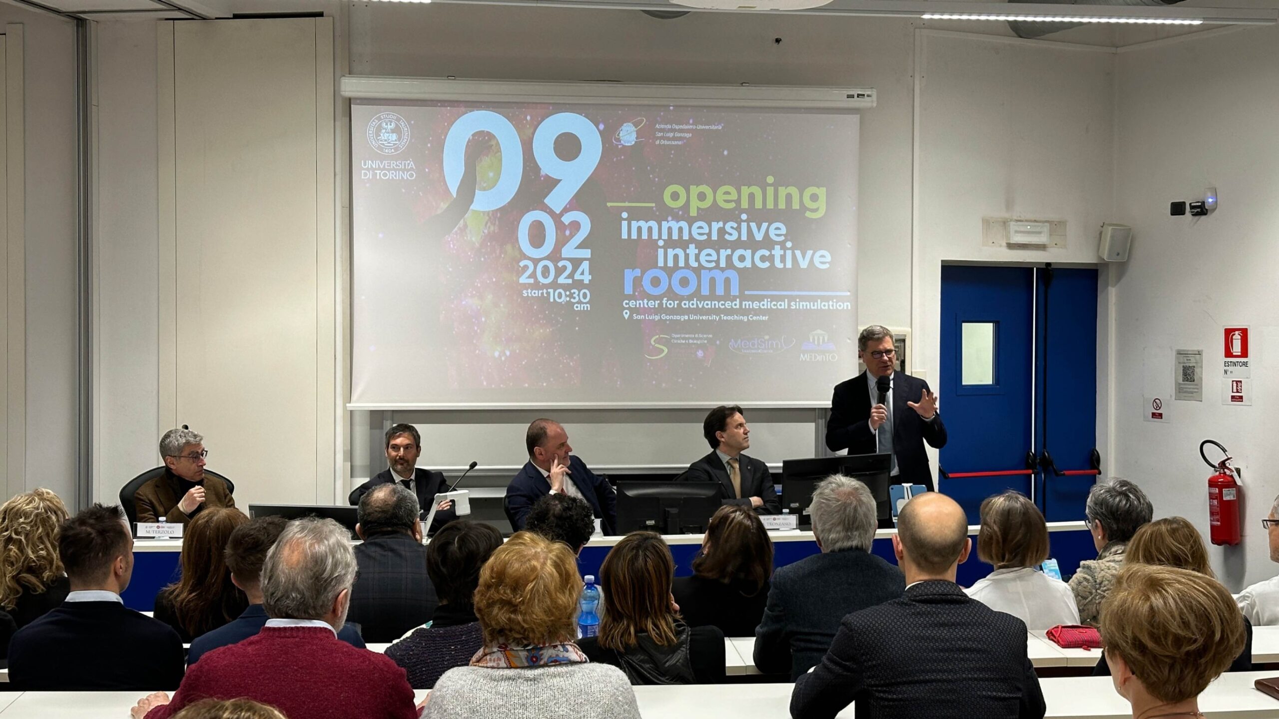 Da sinistra: Massimo Terzolo, Davide Minniti, Stefano Geuna, Andrea Tronzano, David Lembo