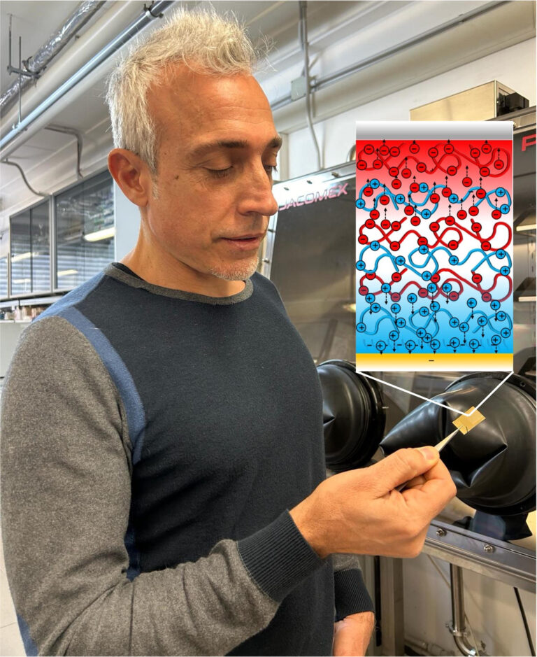 Un condensatore per accumulare energia in pochi nanometri condensatore energia nanometri Giuseppe Barillaro