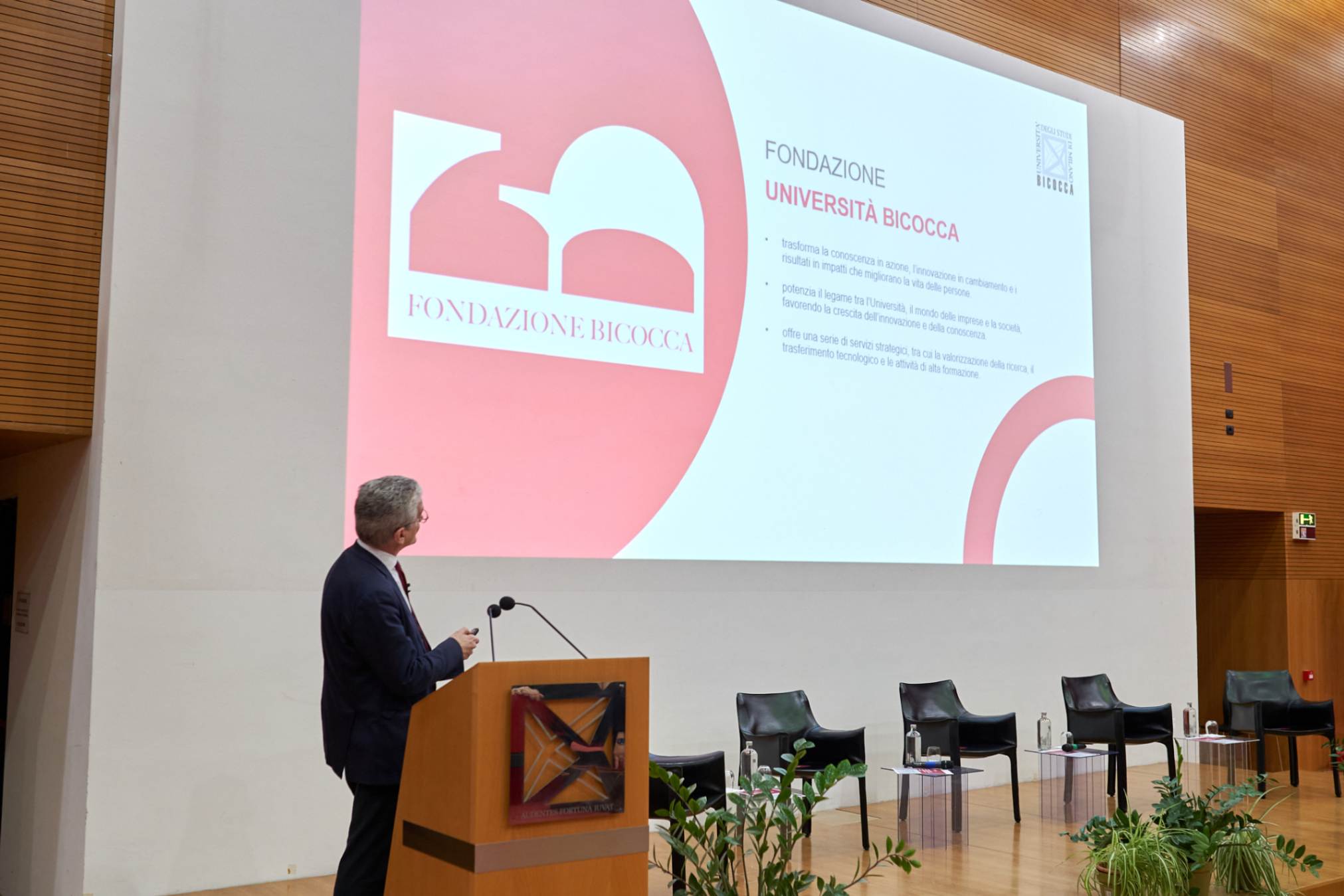Il presidente della Fondazione Bicocca, Marco Orlandi