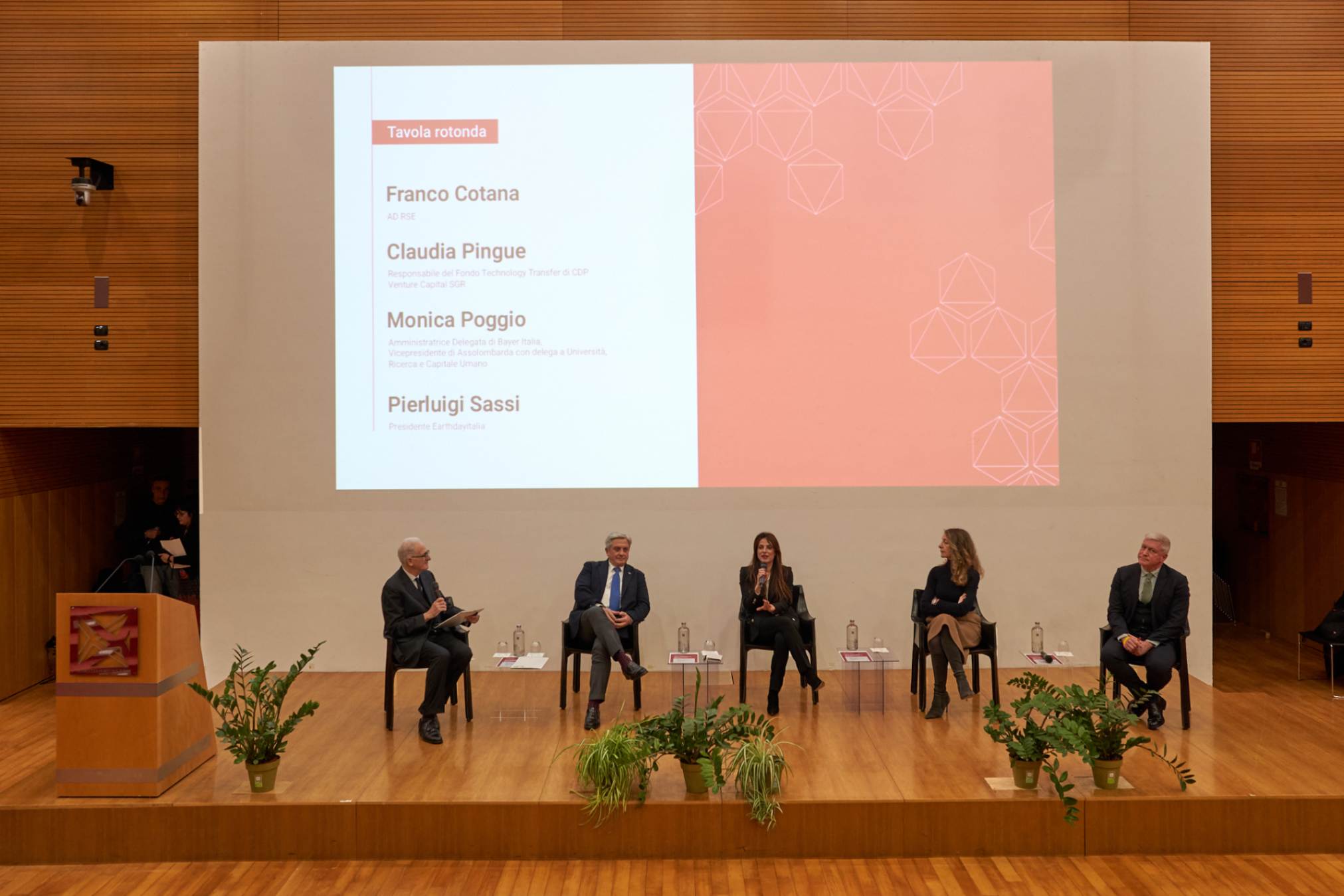La tavola rotonda "Competitività e Innovazione"