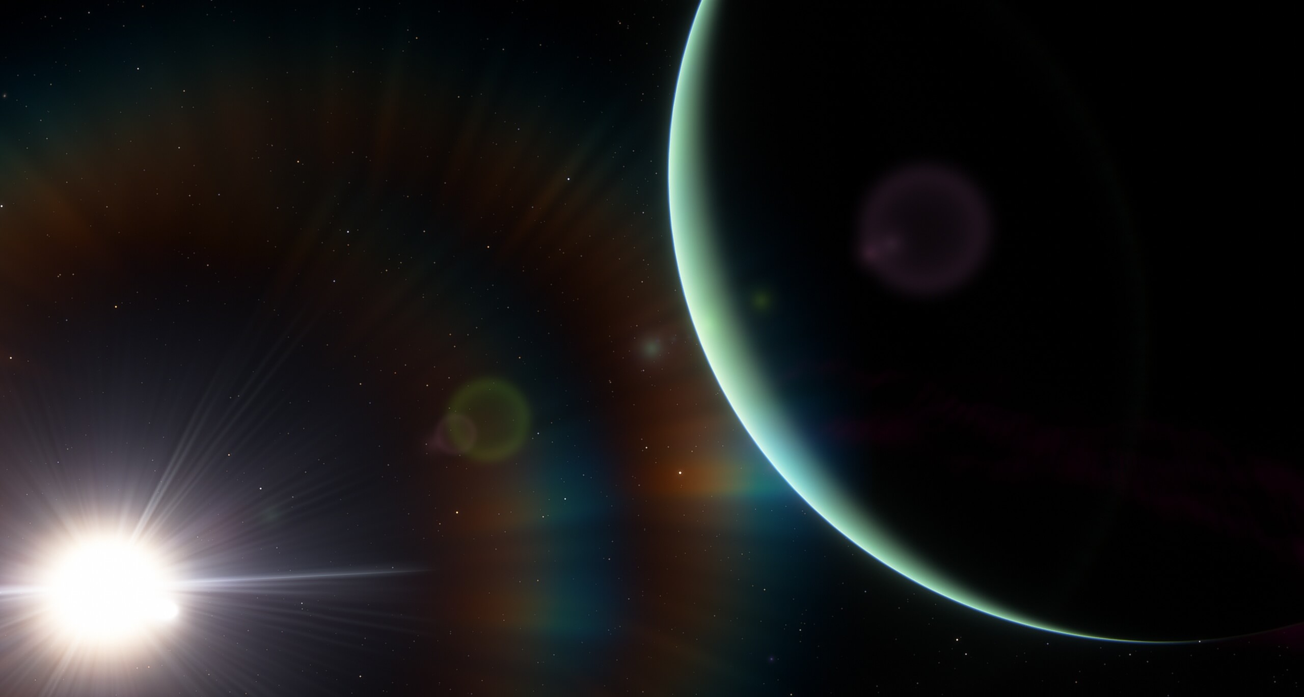 Rappresentazione artistica dell'esopianeta ghiacciato Kepler-10c, osservato dallo spettrografo HARPS-N installato al Telescopio Nazionale Galileo (TNG). Crediti: INAF