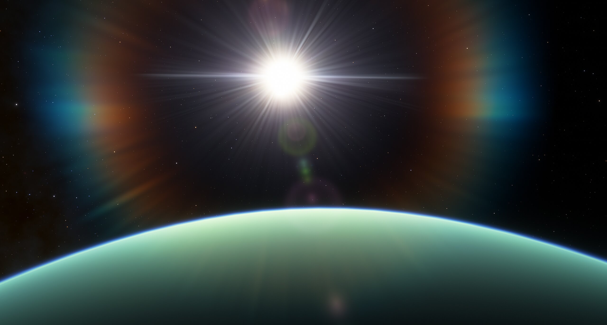 Rappresentazione artistica dell'esopianeta ghiacciato Kepler-10c, osservato dallo spettrografo HARPS-N installato al Telescopio Nazionale Galileo (TNG). Crediti: INAF