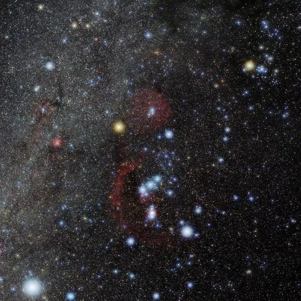 Photo of the constellation Orion produced by NOIRLab in collaboration with Eckhard Slawik, a German astrophotographer.Credit: E. Slawik/NOIRLab/NSF/AURA/M. Zamani